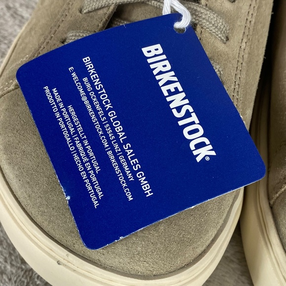 Birkenstock Bend Low Decon Sneakers Women 10 EU 41 Brown Suede Comfort NEW - Picture 12 of 12